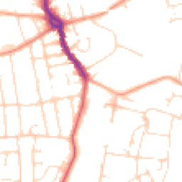 Daytime road noise heatmap for SS3 9ER