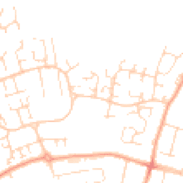Daytime road noise heatmap for SS3 9FU