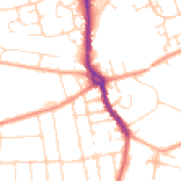Daytime road noise heatmap for SS3 9LA