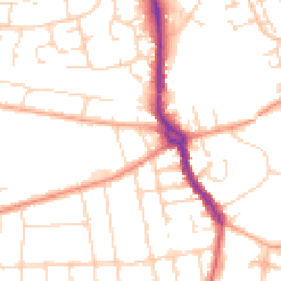 Daytime road noise heatmap for SS3 9LB