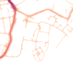 Daytime road noise heatmap for SS3 9QF