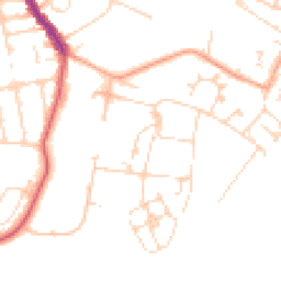 Daytime road noise heatmap for SS3 9RB