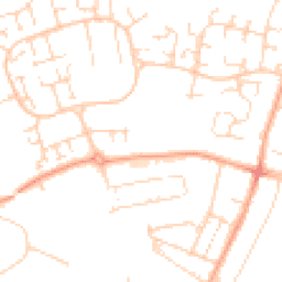 Daytime road noise heatmap for SS3 9RZ