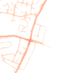 Daytime road noise heatmap for SS3 9SX