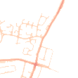Daytime road noise heatmap for SS3 9TA