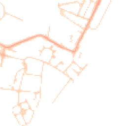 Daytime road noise heatmap for SS3 9WN