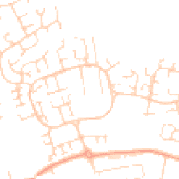 Daytime road noise heatmap for SS3 9YR