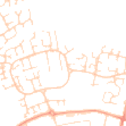 Daytime road noise heatmap for SS3 9YT