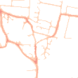 Daytime road noise heatmap for SS4 1DD