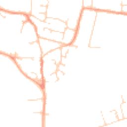 Daytime road noise heatmap for SS4 1DJ