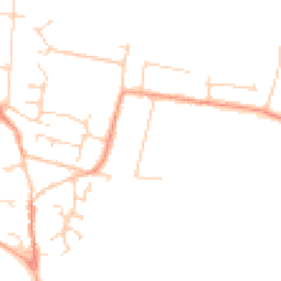 Daytime road noise heatmap for SS4 1DN