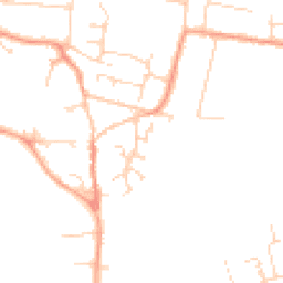 Daytime road noise heatmap for SS4 1DR