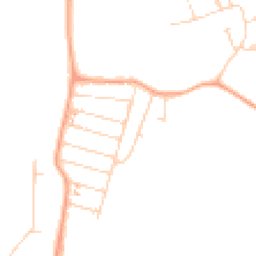 Daytime road noise heatmap for SS4 1HR