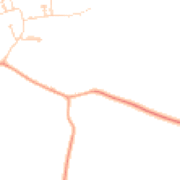 Daytime road noise heatmap for SS4 1LJ