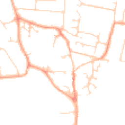Daytime road noise heatmap for SS4 1PS
