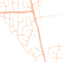 Daytime road noise heatmap for SS4 1SW