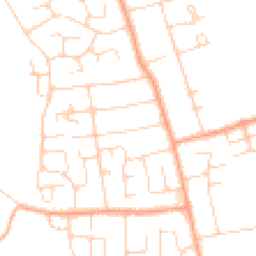 Daytime road noise heatmap for SS4 3BQ