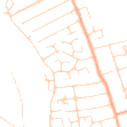 Daytime road noise heatmap for SS4 3BY
