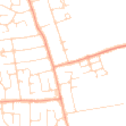 Daytime road noise heatmap for SS4 3DW