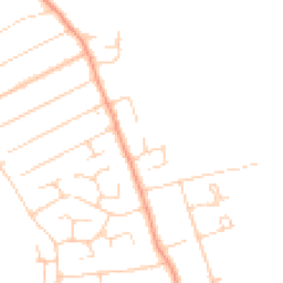Daytime road noise heatmap for SS4 3ES