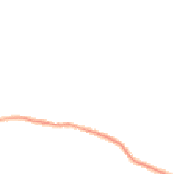 Night-time road noise heatmap for SS5 4AD
