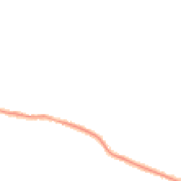 Night-time road noise heatmap for SS5 4AR