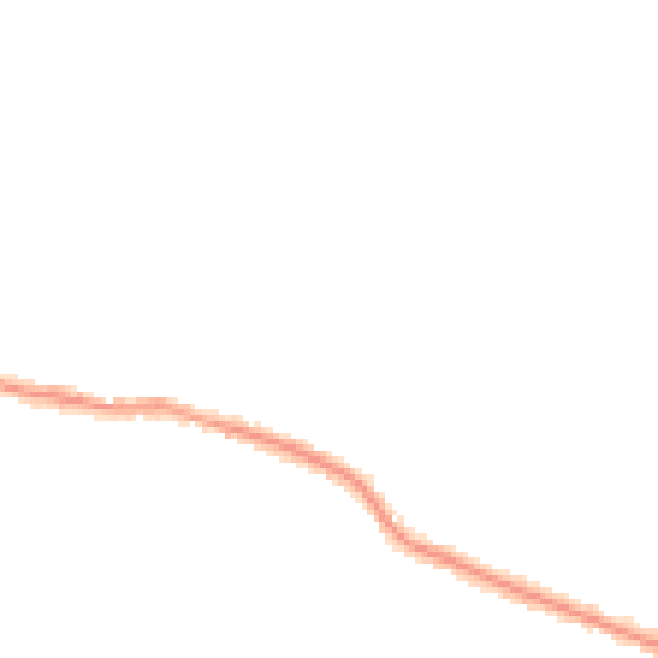 Night-time road noise heatmap for SS5 4AS