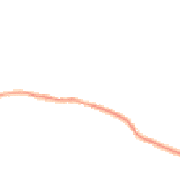 Night-time road noise heatmap for SS5 4AZ