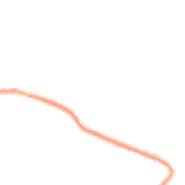 Night-time road noise heatmap for SS5 4BT