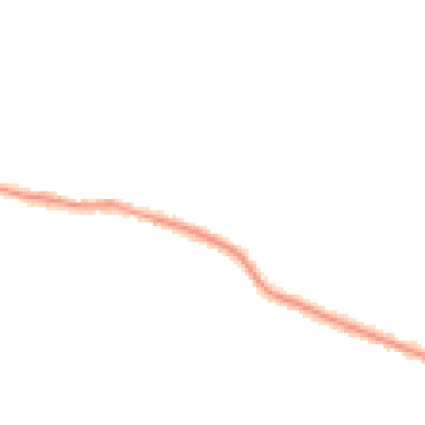 Night-time road noise heatmap for SS5 4BY