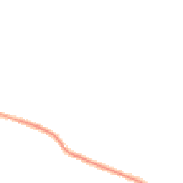 Night-time road noise heatmap for SS5 4DA