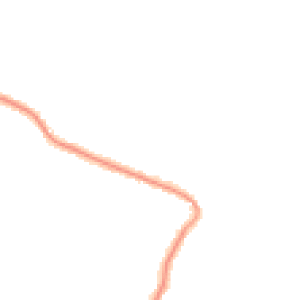 Night-time road noise heatmap for SS5 4DH