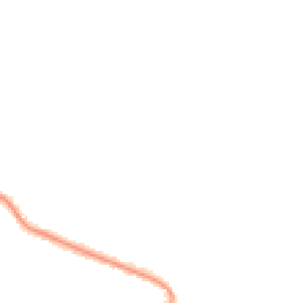 Night-time road noise heatmap for SS5 4DW