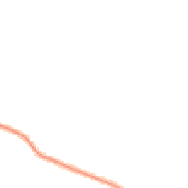 Night-time road noise heatmap for SS5 4EA