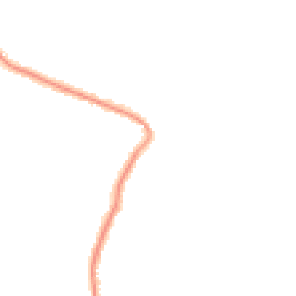 Night-time road noise heatmap for SS5 4EH