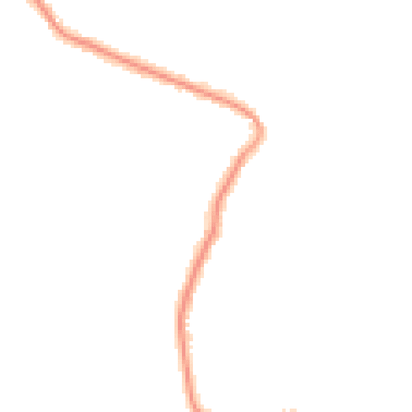 Night-time road noise heatmap for SS5 4EL