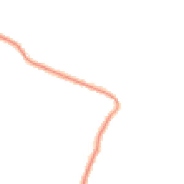 Night-time road noise heatmap for SS5 4EQ