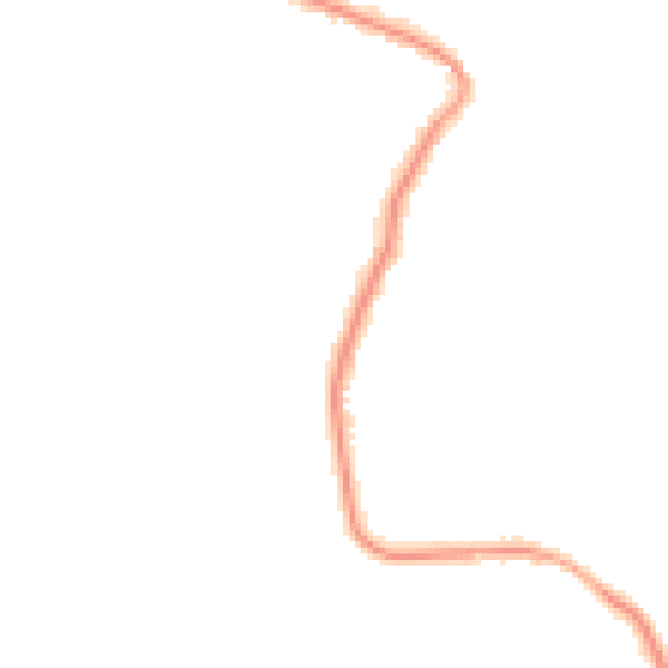 Night-time road noise heatmap for SS5 4ET