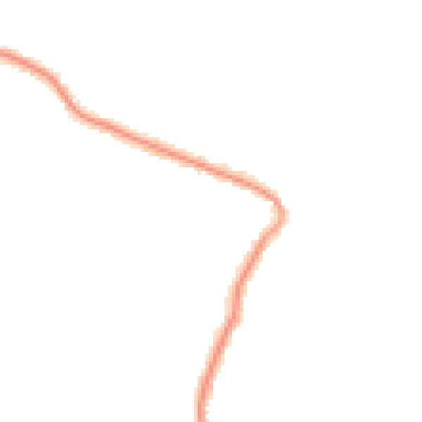 Night-time road noise heatmap for SS5 4EZ