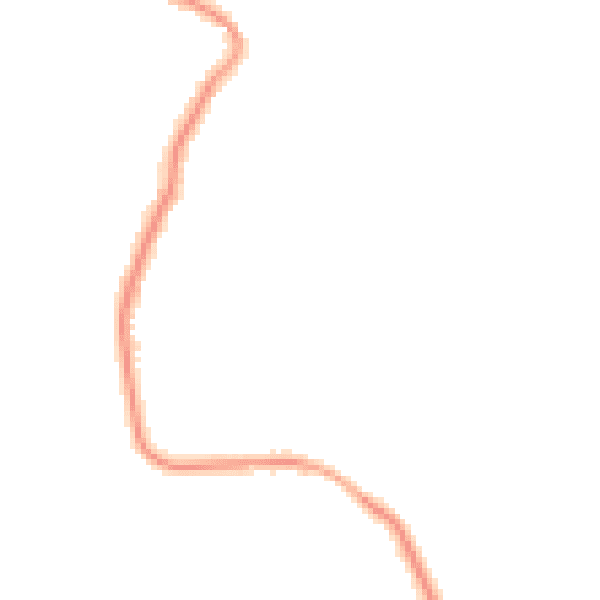 Night-time road noise heatmap for SS5 4FG