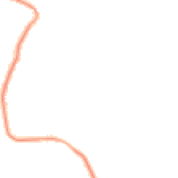 Night-time road noise heatmap for SS5 4FN