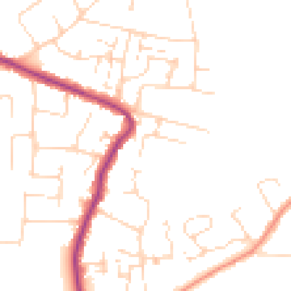 Daytime road noise heatmap for SS5 4HD