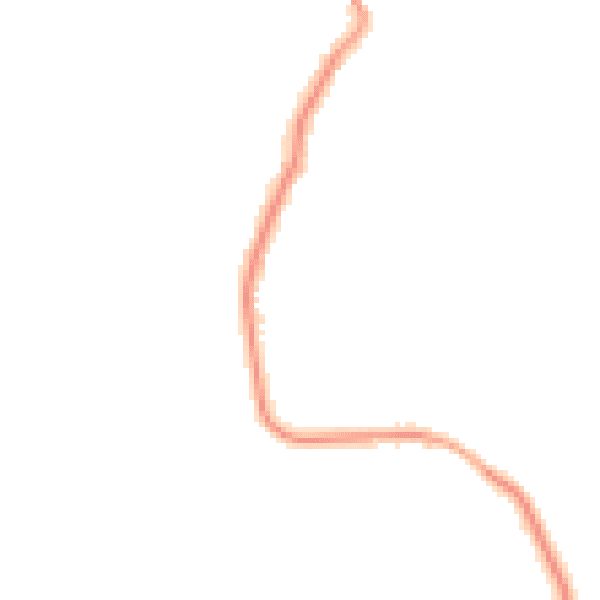 Night-time road noise heatmap for SS5 4LY