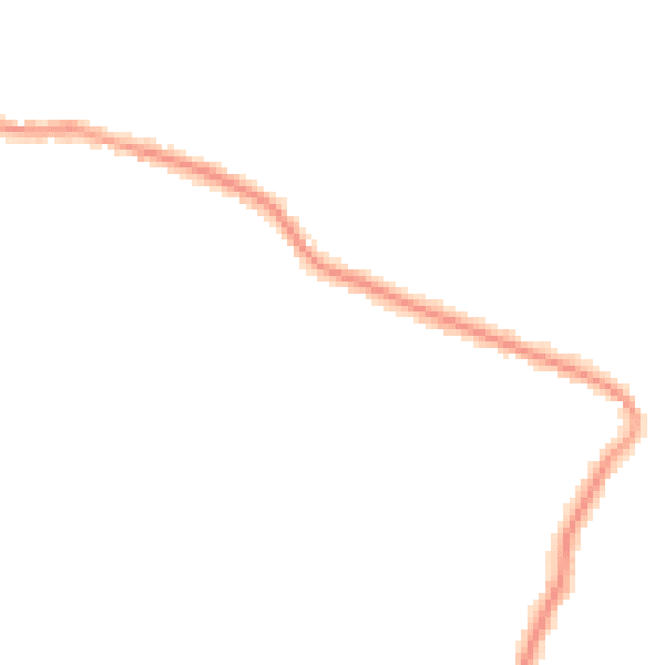 Night-time road noise heatmap for SS5 4NT