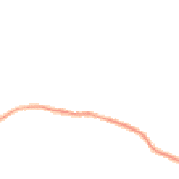 Night-time road noise heatmap for SS5 4PJ