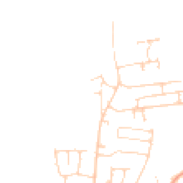 Daytime road noise heatmap for SS5 5AX