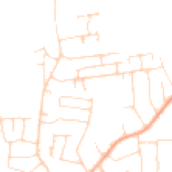 Daytime road noise heatmap for SS5 5BG