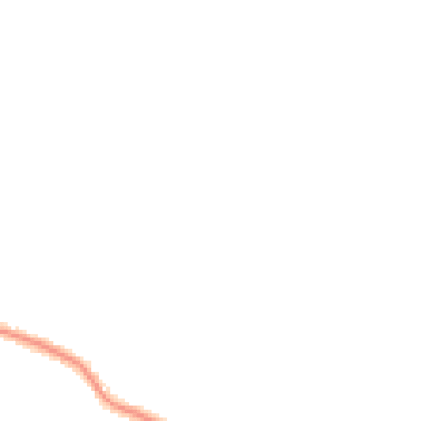 Night-time road noise heatmap for SS5 5DD