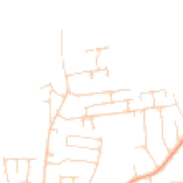 Daytime road noise heatmap for SS5 5PF