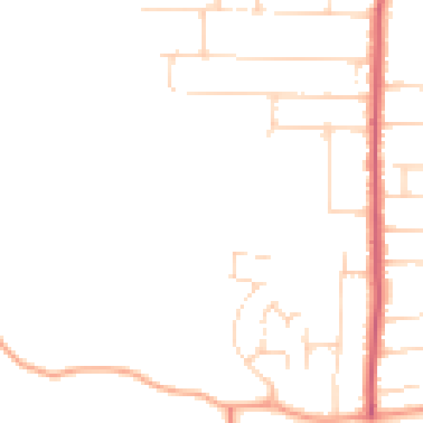 Daytime road noise heatmap for SS5 6FF
